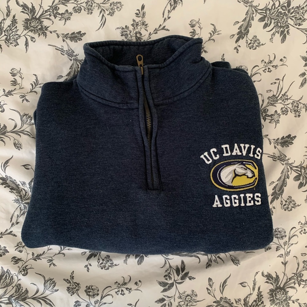 Jansport UC davis quarter zip
